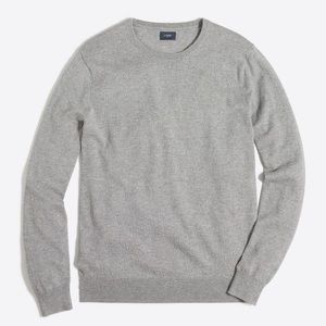 J Crew Men’s Slim Sweater Large Grey Gray